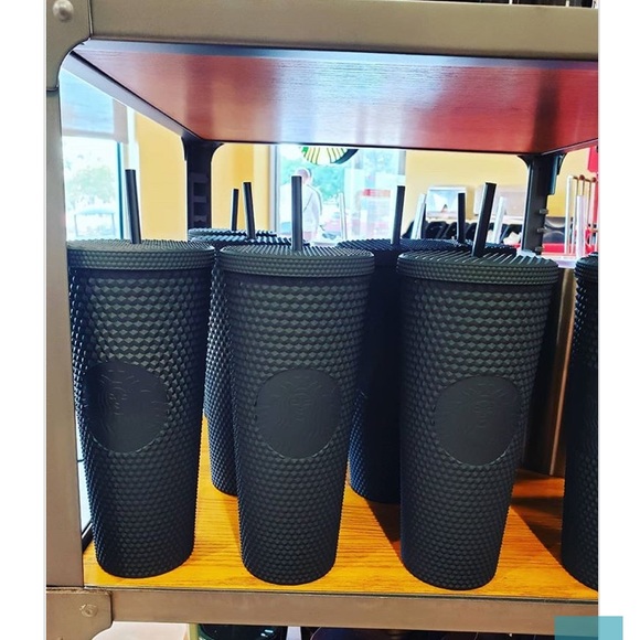 Starbucks Matte Black Studded 24oz Tumbler Cup - Picture 3 of 4